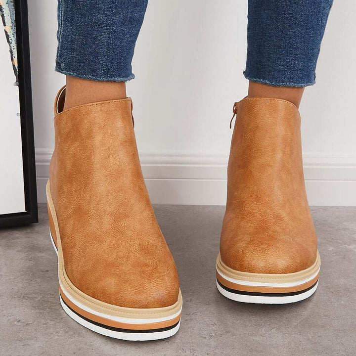 Eva | Trendy Platform Boots