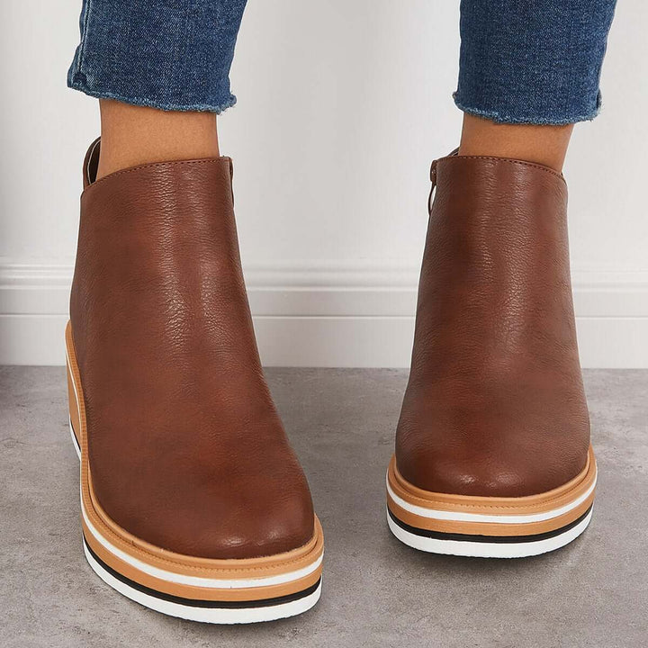 Eva | Trendy Platform Boots