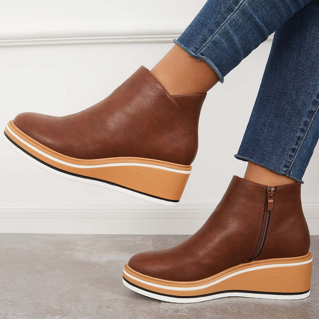 Eva | Trendy Platform Boots