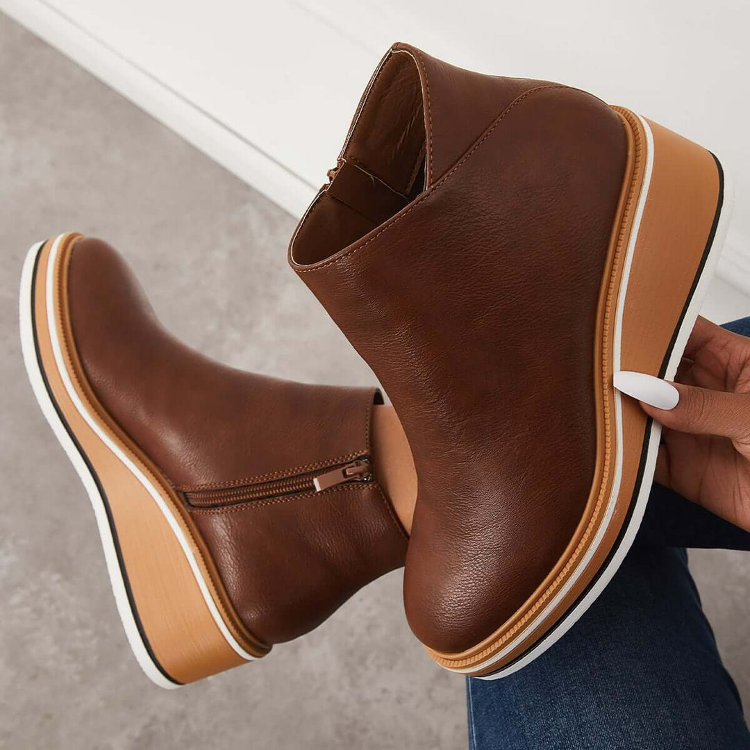 Eva | Trendy Platform Boots