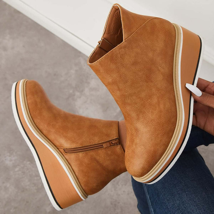 Eva | Trendy Platform Boots