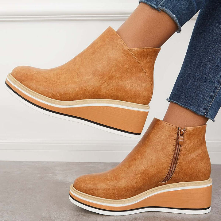 Eva | Trendy Platform Boots
