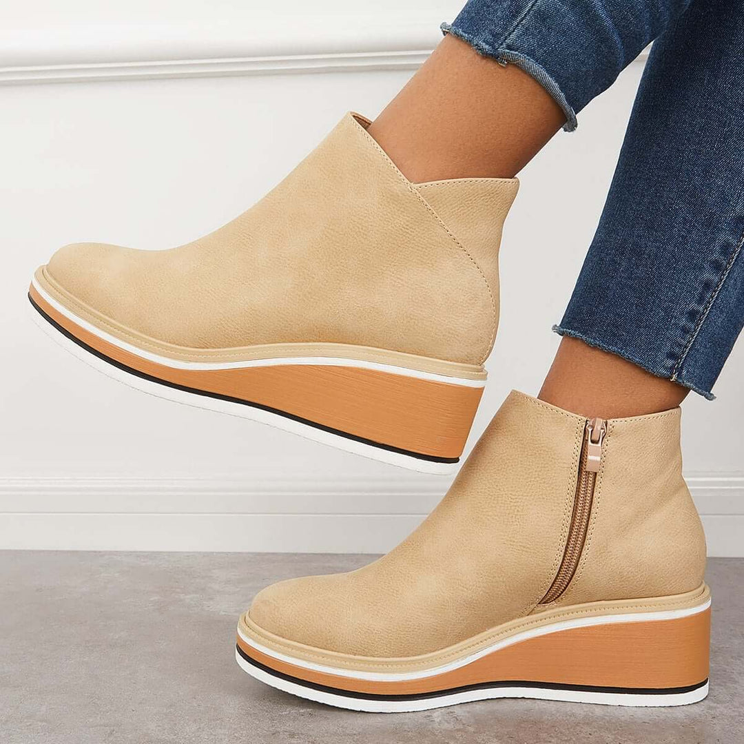 Eva | Trendy Platform Boots