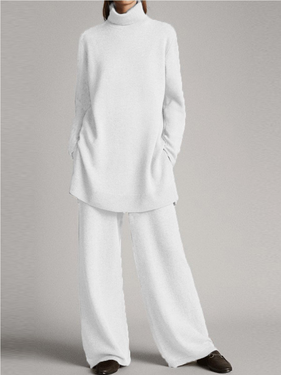 Charlotte | Women’s High Neck Top and Pants Lounge Set