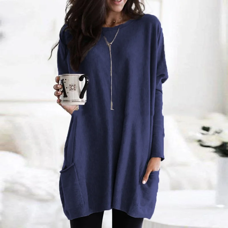 Women’s Oversized Longline Tunic Sweater