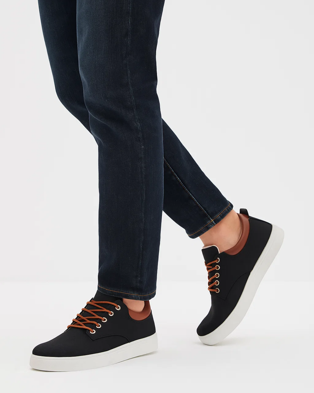 Men's Casual White Sole Sneakers