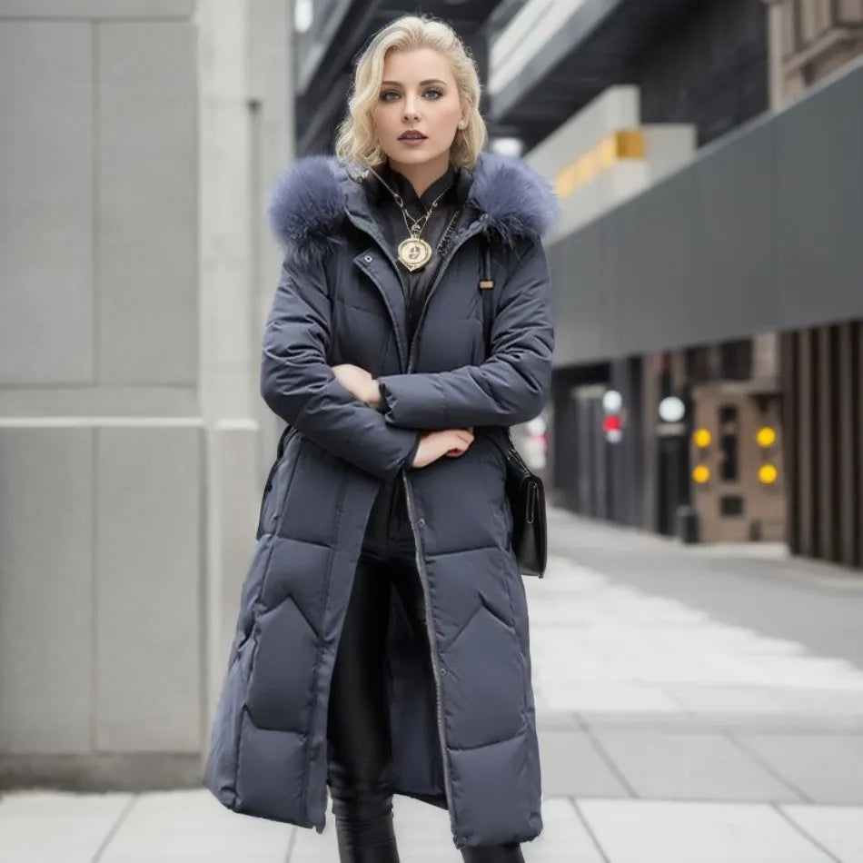 Holly | Women’s Hooded Quilted Winter Puffer Coat