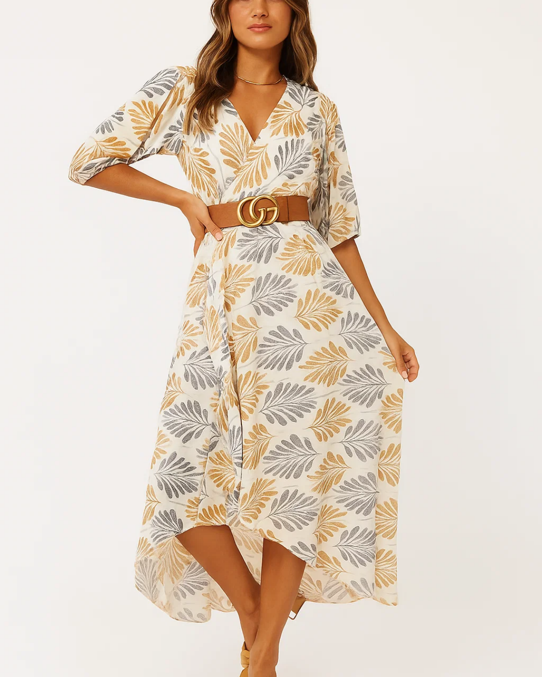 Women's V-neck Summer Dress