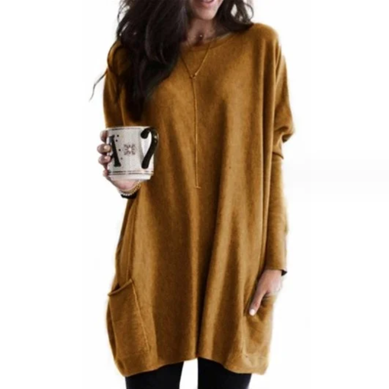 Women’s Oversized Longline Tunic Sweater
