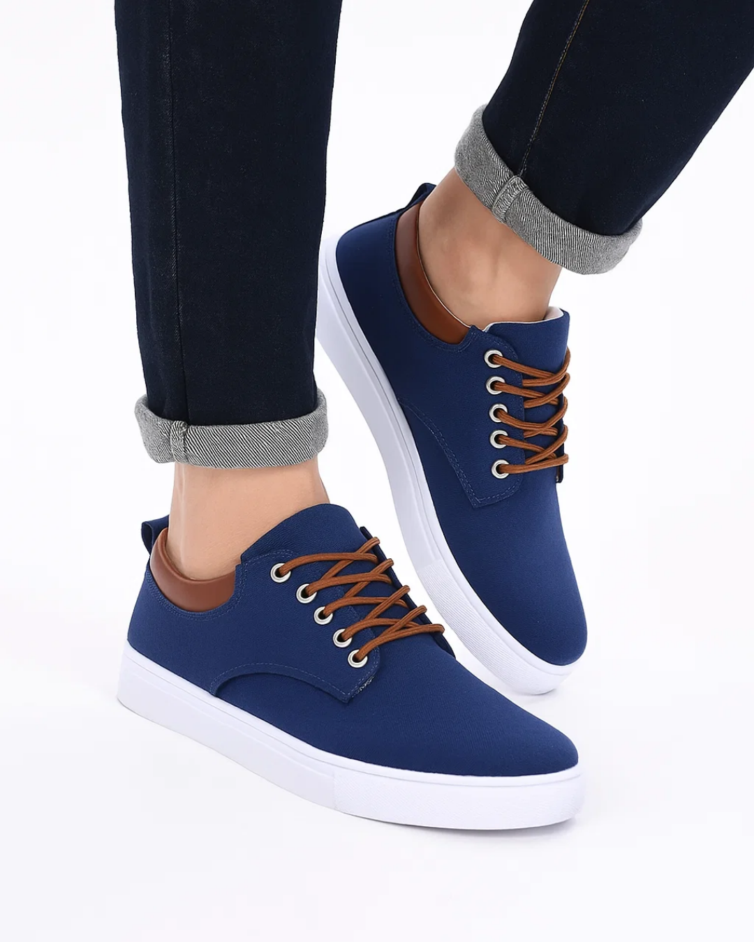Men's Casual White Sole Sneakers