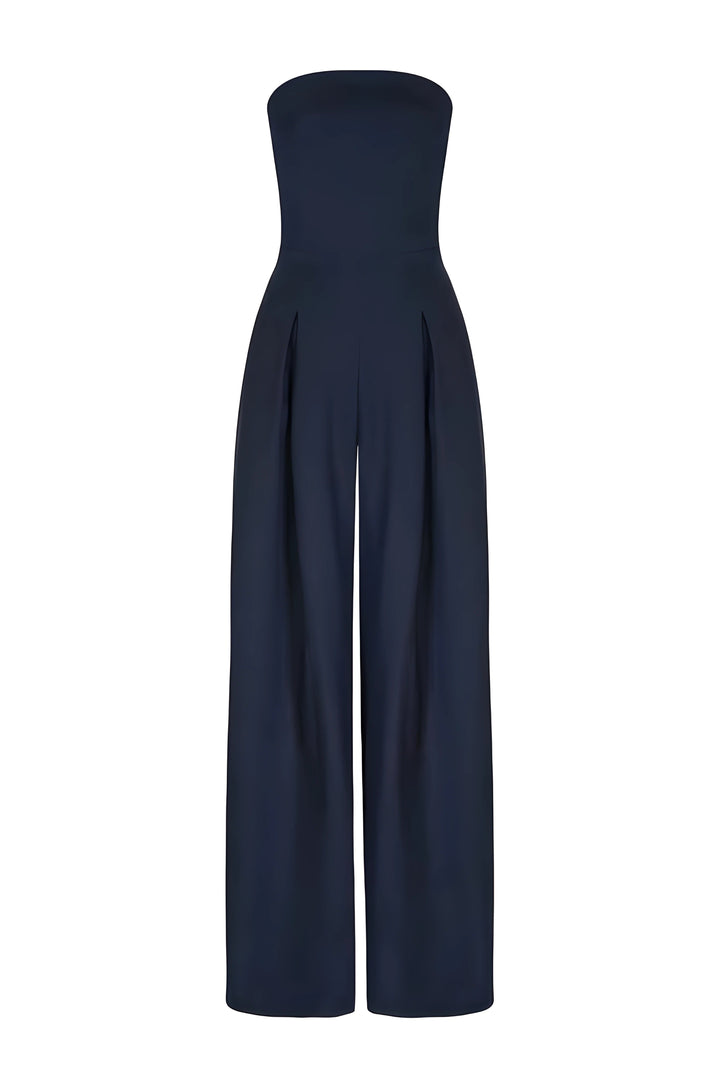 Eleanor - Strapless Wide-Leg Jumpsuit
