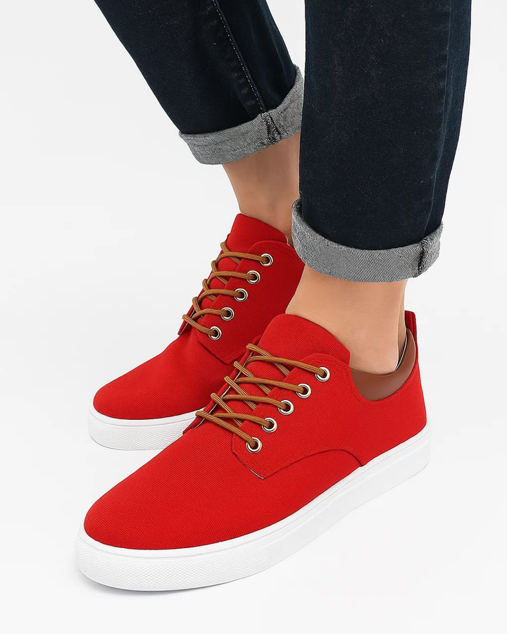 Men's Casual White Sole Sneakers
