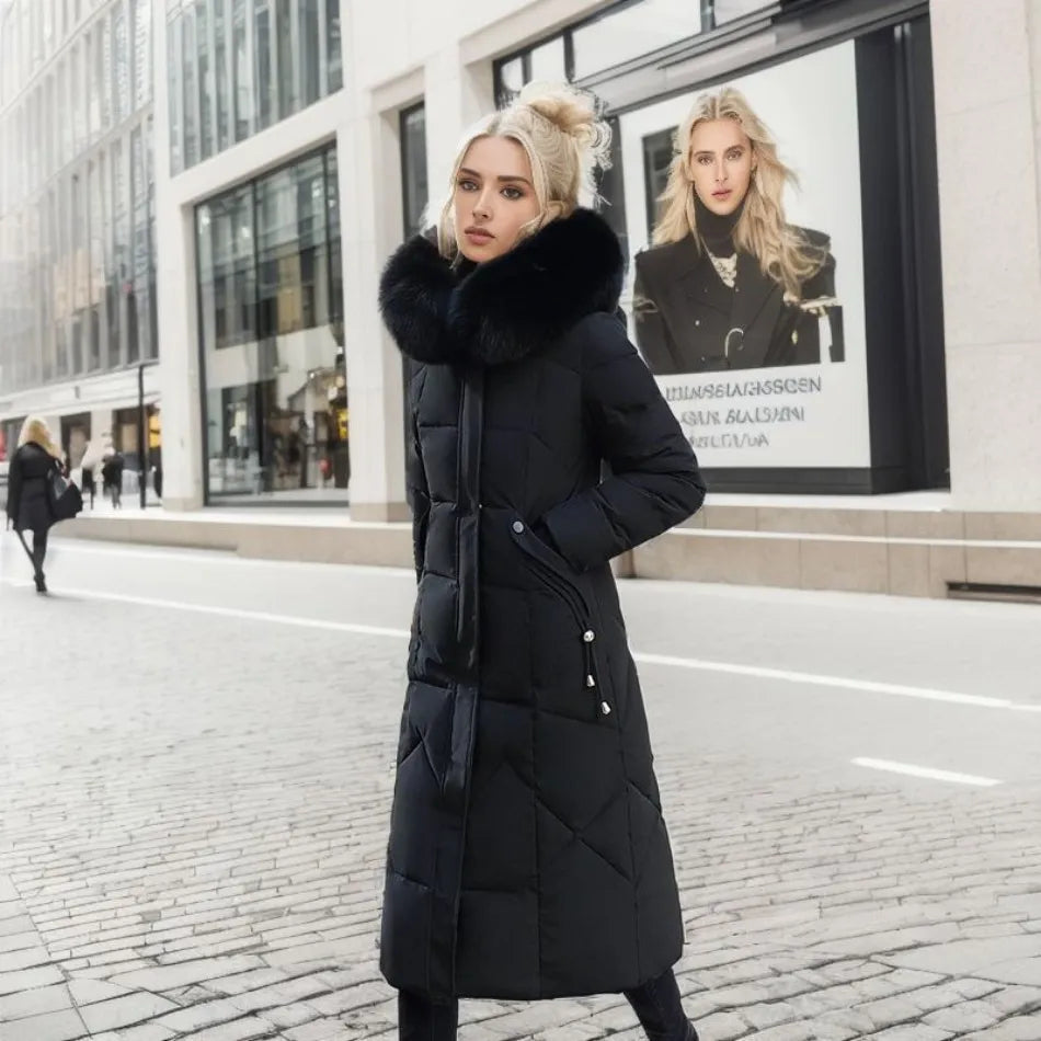 Holly | Women’s Hooded Quilted Winter Puffer Coat