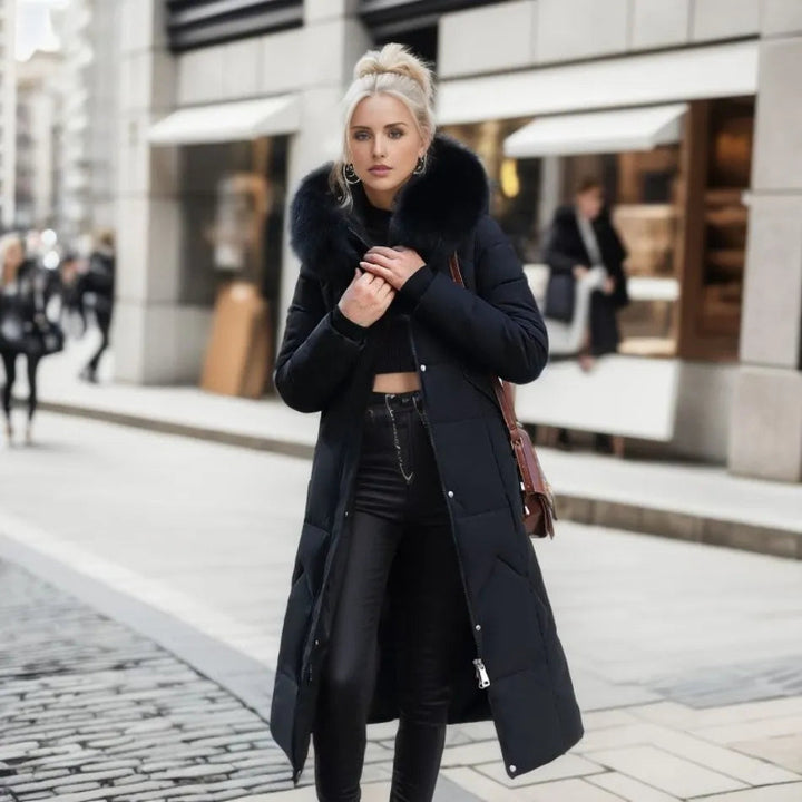 Holly | Women’s Hooded Quilted Winter Puffer Coat
