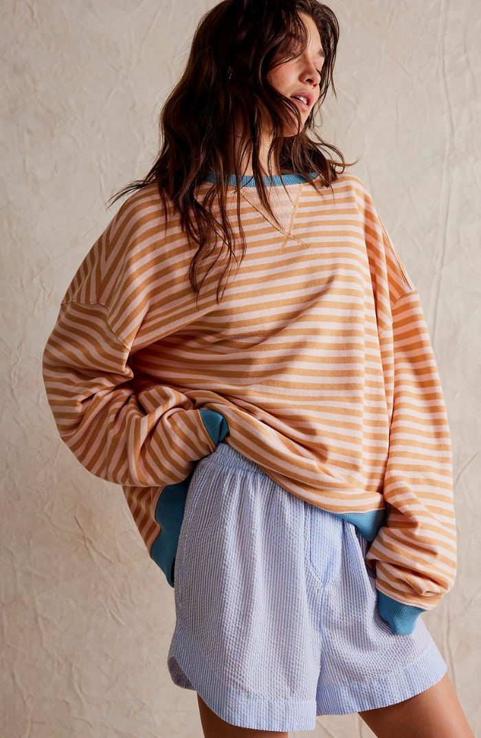 Mara | Striped Oversized Sweater