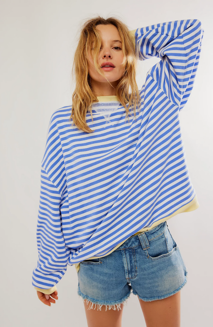 Mara | Striped Oversized Sweater