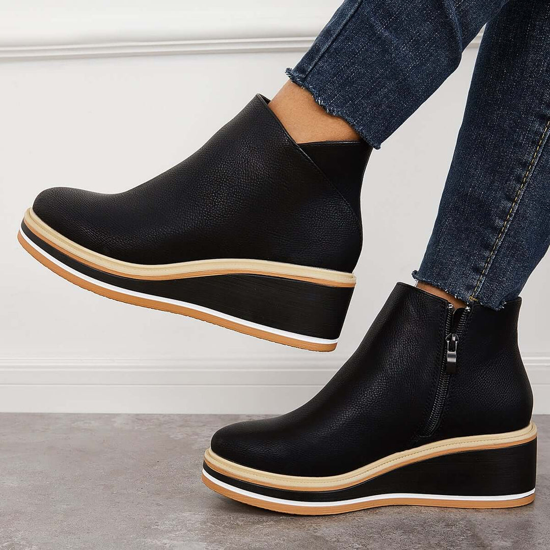 Eva | Trendy Platform Boots