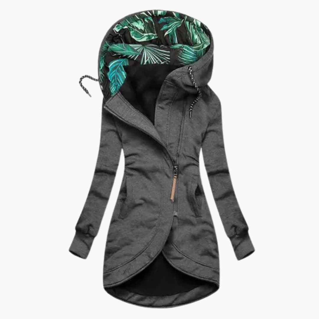 Stacey – Windproof Asymmetric Winter Coat