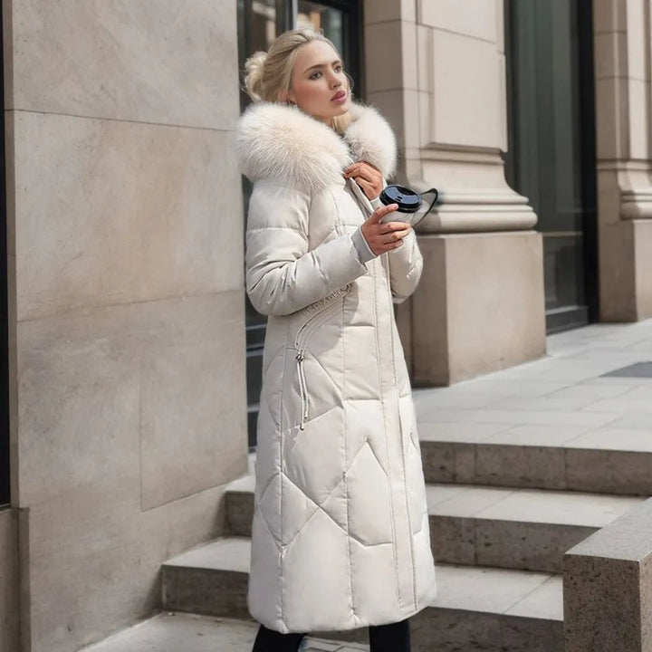 Holly | Women’s Hooded Quilted Winter Puffer Coat