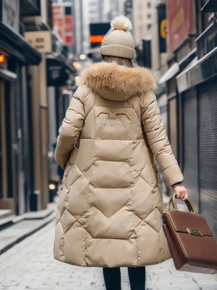 Holly | Women’s Hooded Quilted Winter Puffer Coat