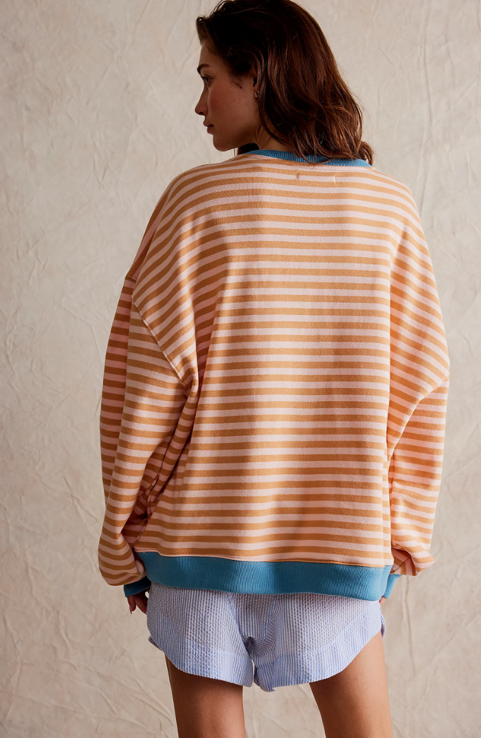 Mara | Striped Oversized Sweater