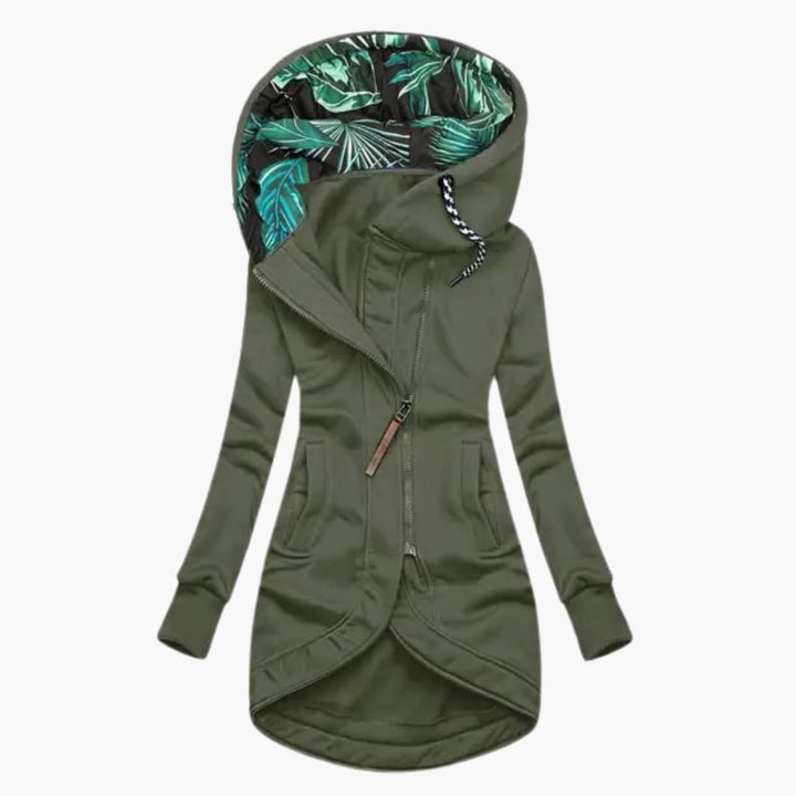Stacey – Windproof Asymmetric Winter Coat