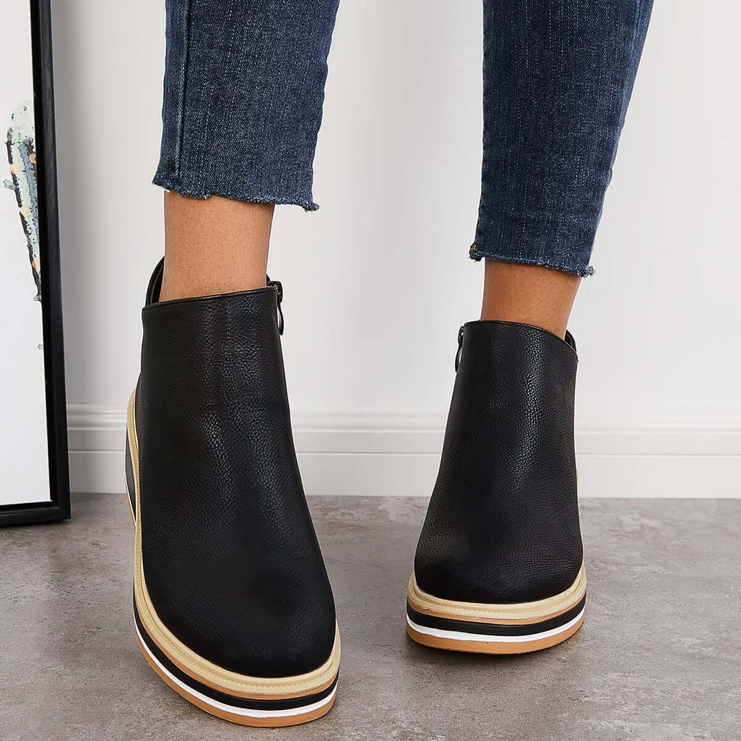 Eva | Trendy Platform Boots