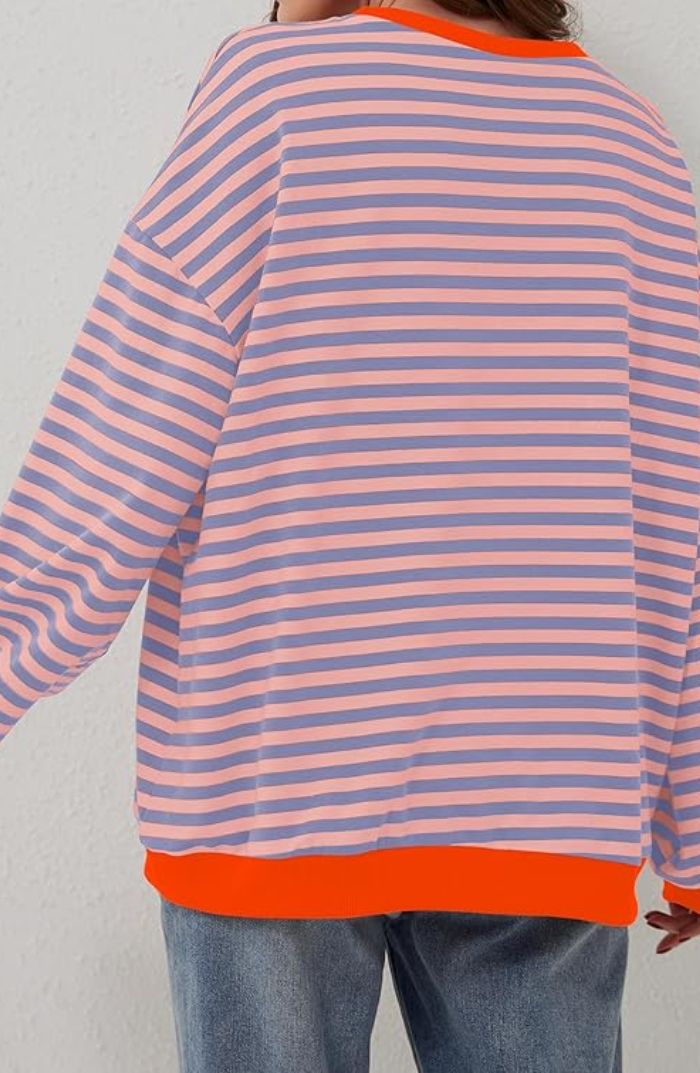 Mara | Striped Oversized Sweater