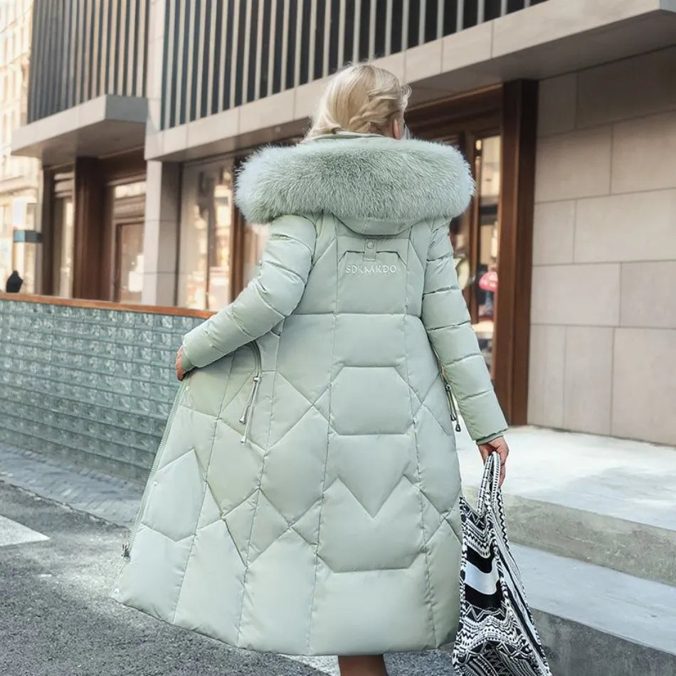 Holly | Women’s Hooded Quilted Winter Puffer Coat