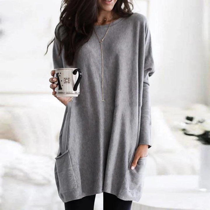 Women’s Oversized Longline Tunic Sweater