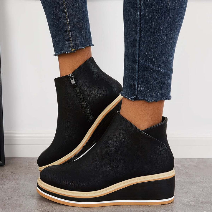 Eva | Trendy Platform Boots
