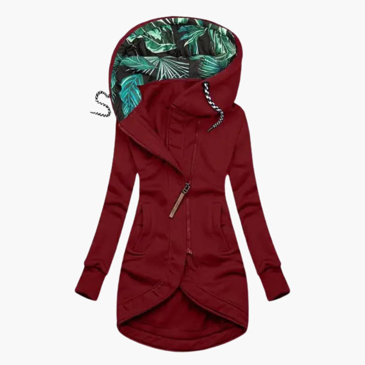 Stacey – Windproof Asymmetric Winter Coat