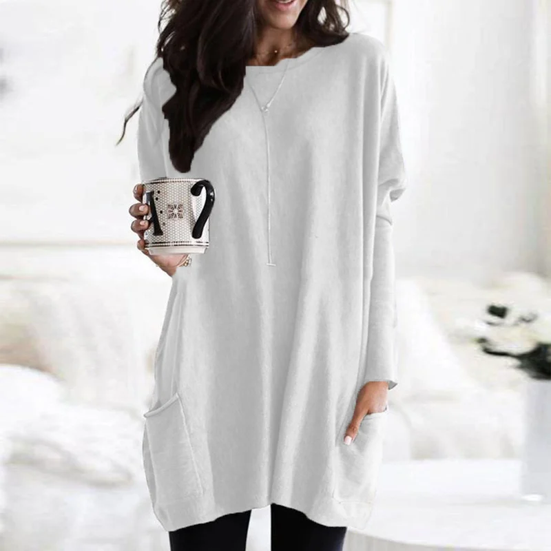 Women’s Oversized Longline Tunic Sweater