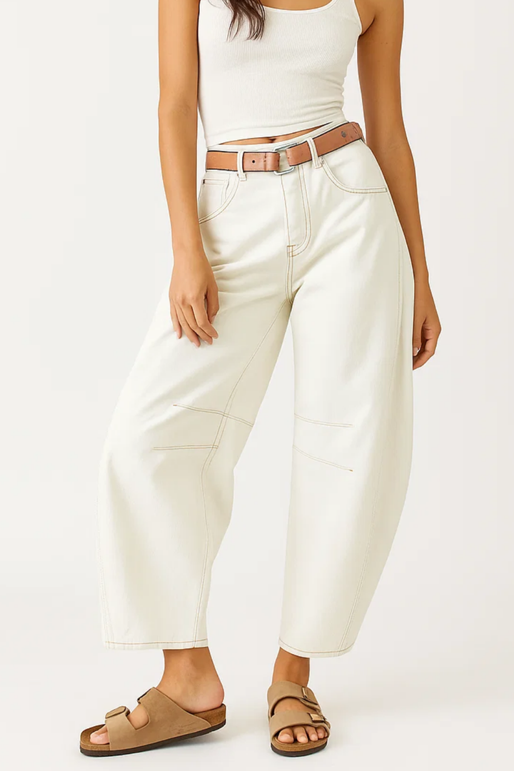Women's Wide Leg Jeans Relaxed Fit High Waist Style