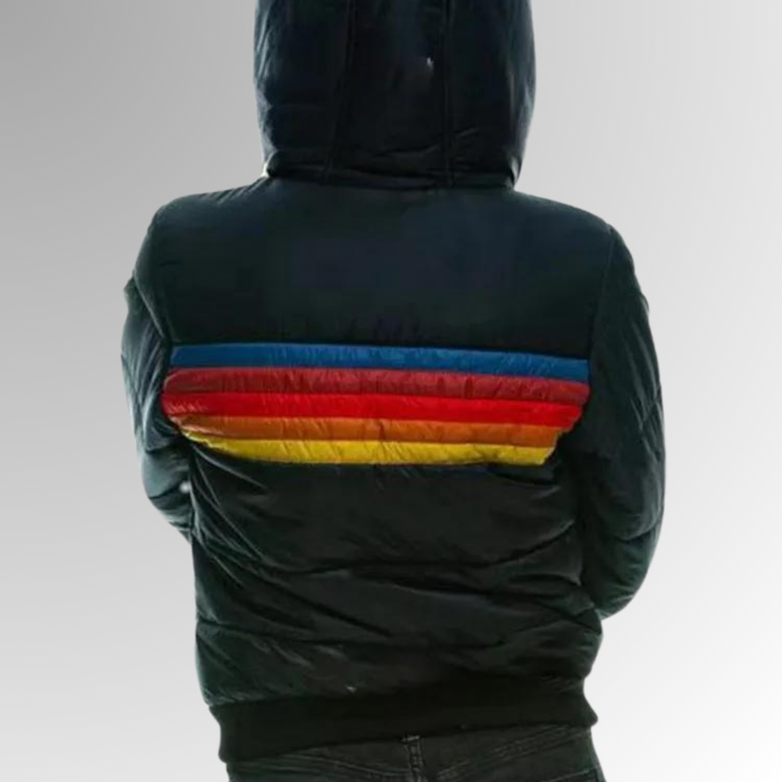 Women’s Waterproof Fleece-Lined Winter Puffer Coat with Hood