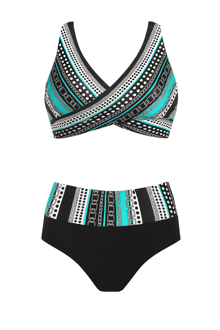 Two-piece Bikini with Shaping Design for Women