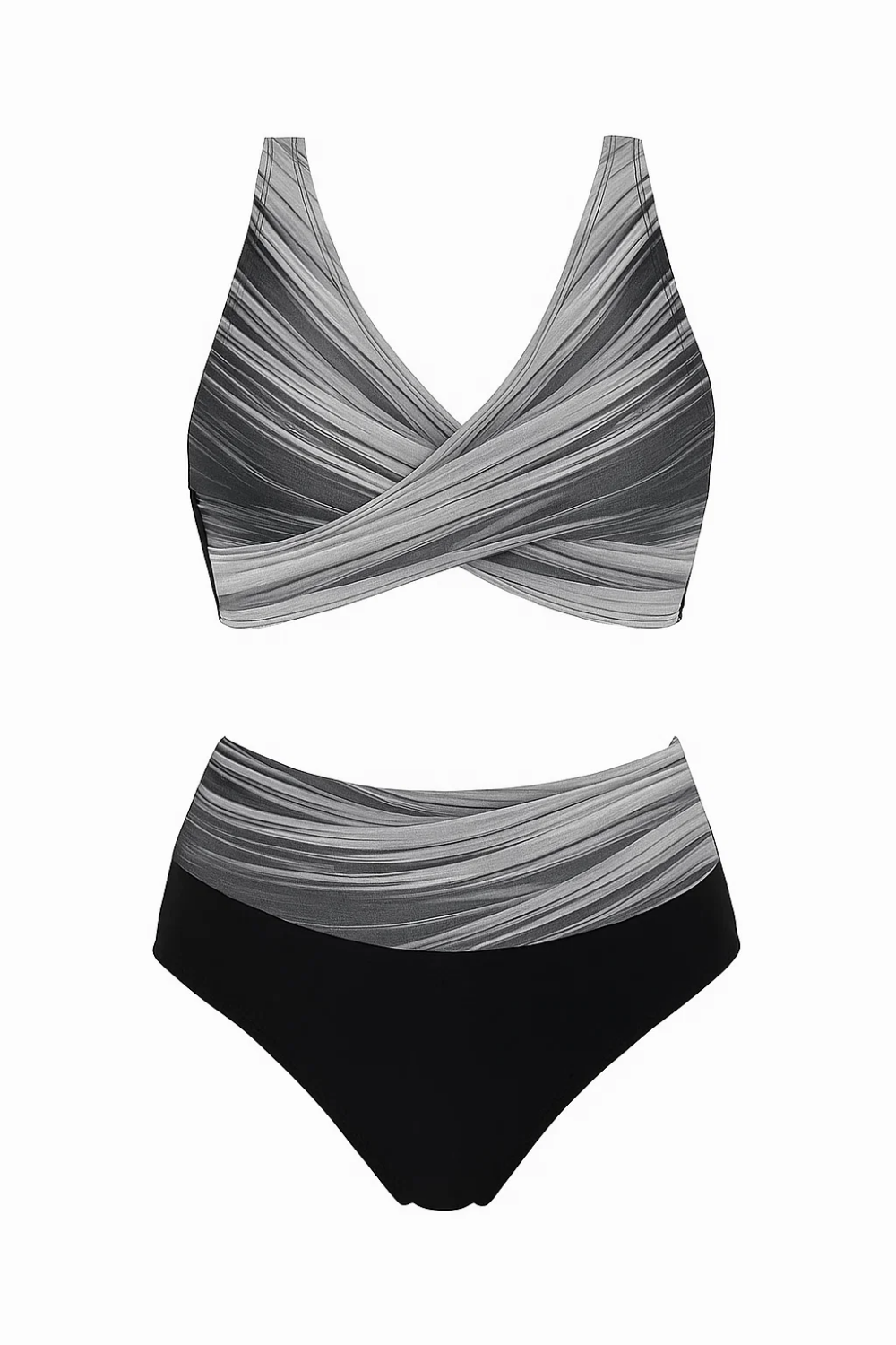 Two-piece Bikini with Shaping Design for Women