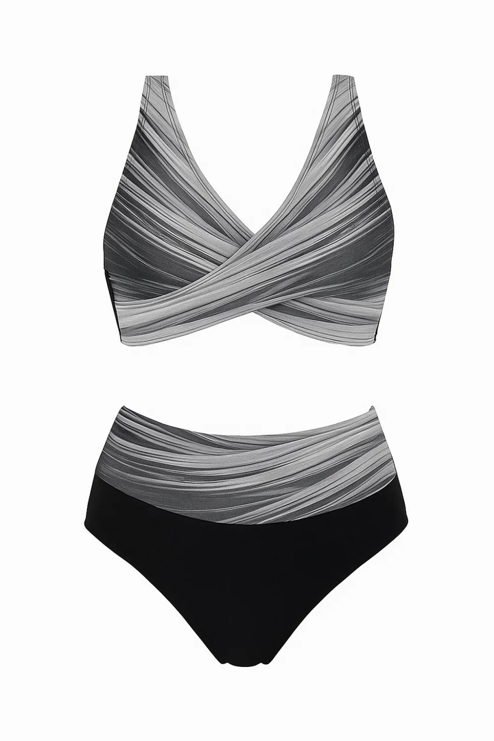 Two-piece Bikini with Shaping Design for Women