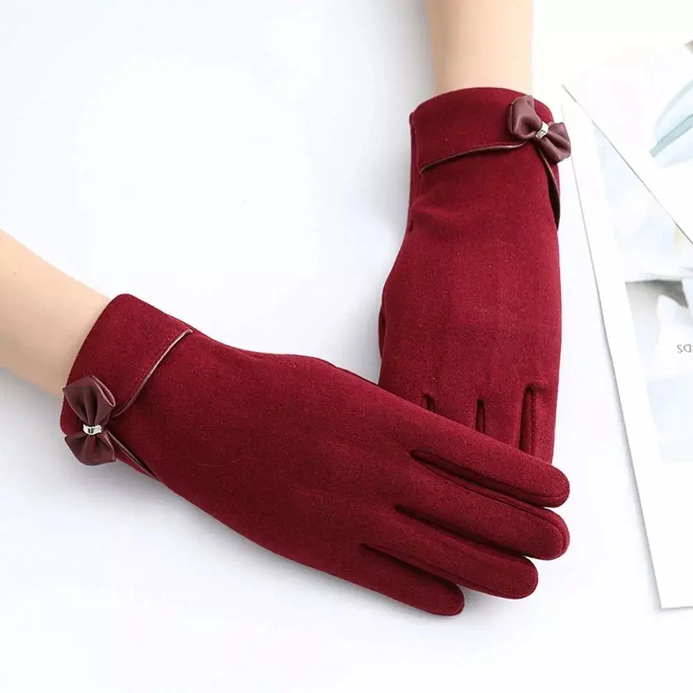 Clara Bow Touchscreen Winter Gloves
