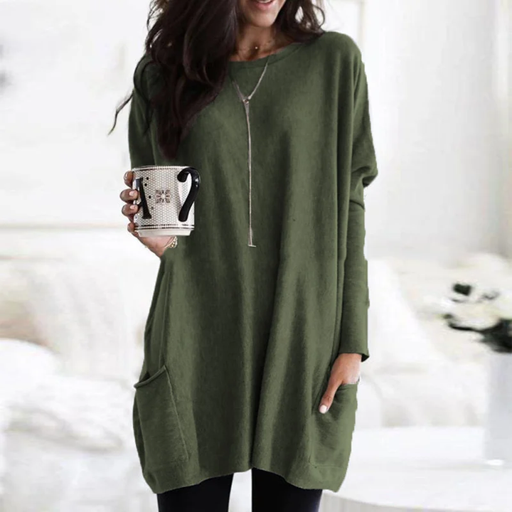 Women’s Oversized Longline Tunic Sweater