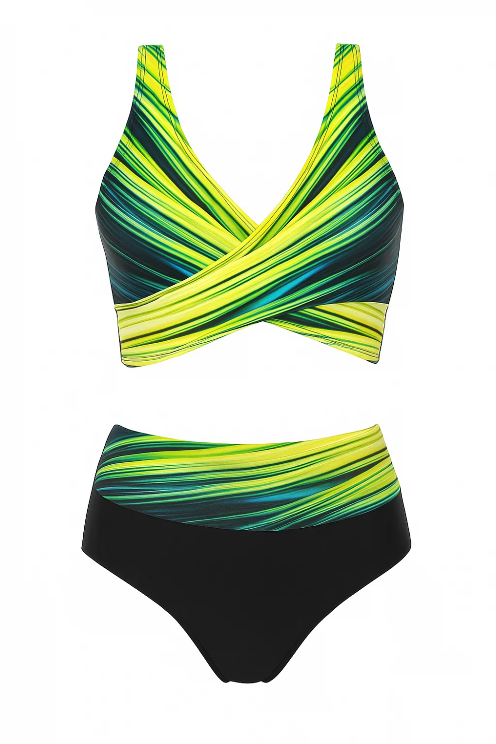 Two-piece Bikini with Shaping Design for Women