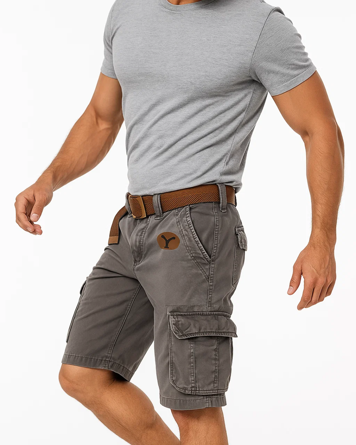 Men's Casual Cargo Shorts With Pockets