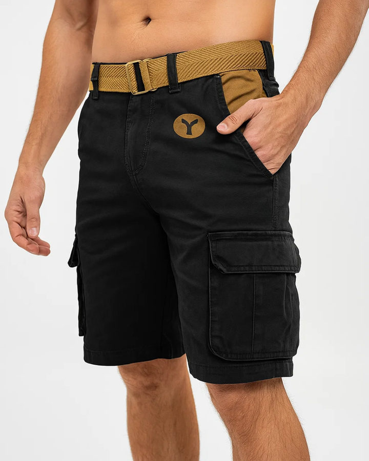 Men's Casual Cargo Shorts With Pockets