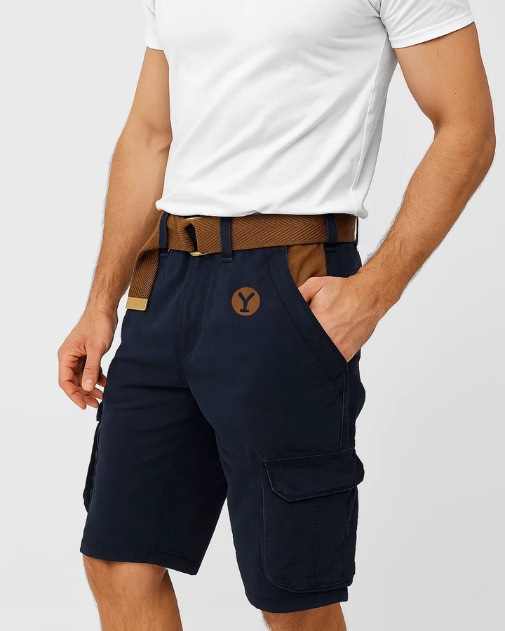Men's Casual Cargo Shorts With Pockets