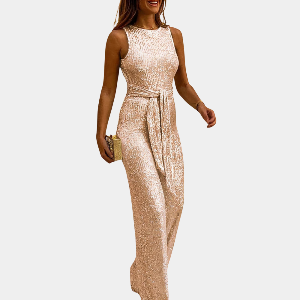 Women's Elegant Backless Jumpsuit