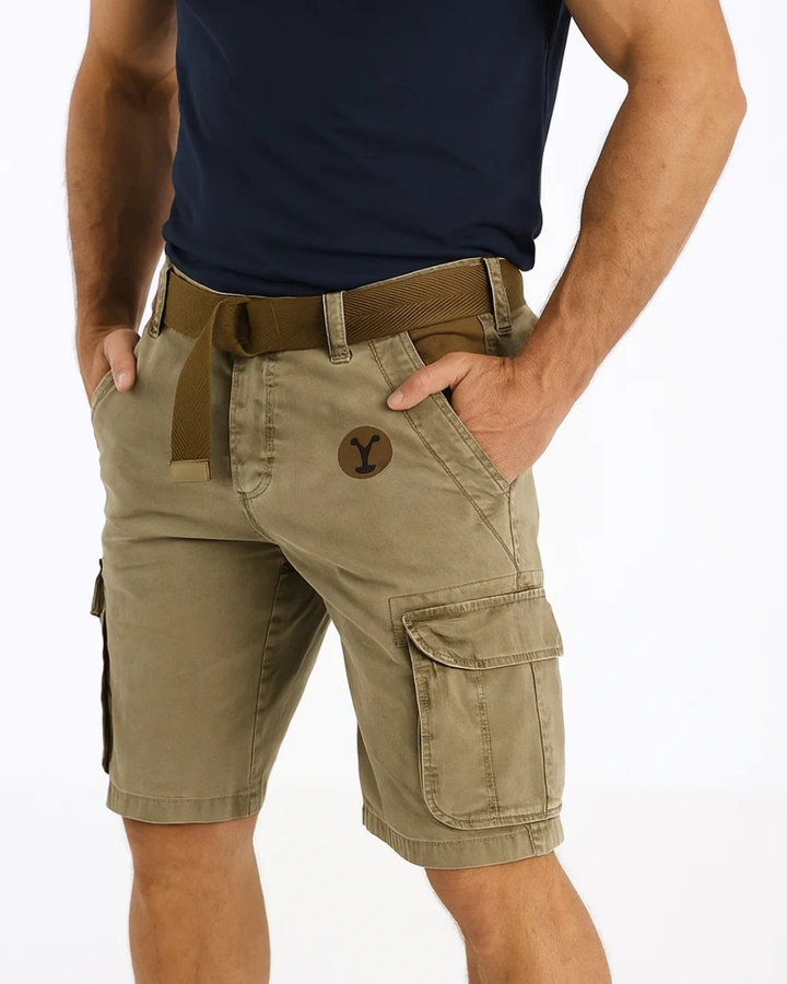 Men's Casual Cargo Shorts With Pockets