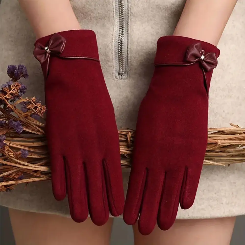 Clara Bow Touchscreen Winter Gloves