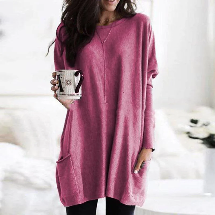 Women’s Oversized Longline Tunic Sweater