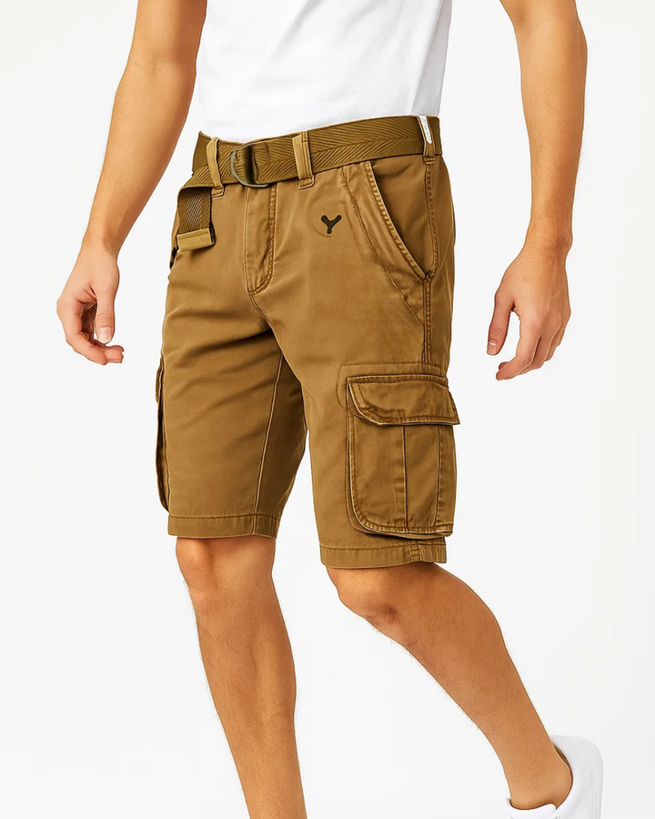 Men's Casual Cargo Shorts With Pockets