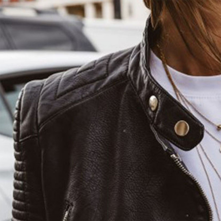 Hallie | Leather Jacket